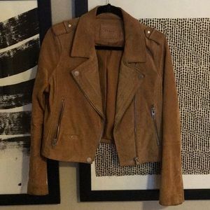 Blank NYC Suede Leather Jacket